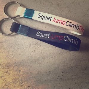 CROSSFIT KeyChains ~ lot of 2 Crossfit key fobs